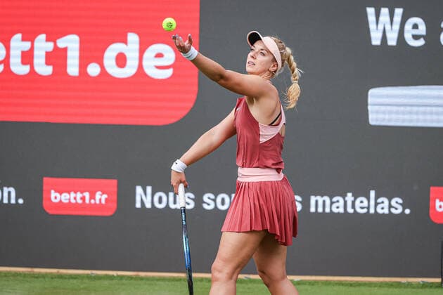 Sabine LISICKI GER, bett1open WTA, Tennis Damen 500, Berlin, LTTC Rot-Weiß , 11.06.2022, Copyright: xClaudioxGärtnerx
