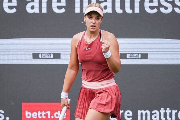 Sabine LISICKI GER, bett1open WTA, Tennis Damen 500, Berlin, LTTC Rot-Weiß , 11.06.2022, Copyright: xClaudioxGärtnerx