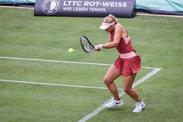 Sabine LISICKI GER, bett1open WTA, Tennis Damen 500, Berlin, LTTC Rot-Weiß , 11.06.2022, Copyright: xClaudioxGärtnerx