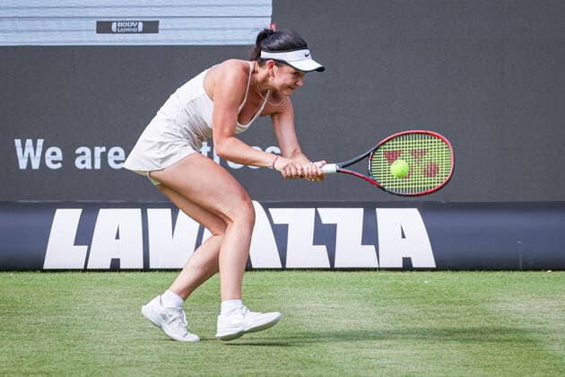 Eva LYS GER, bett1open WTA, Tennis Damen 500, Berlin, LTTC Rot-Weiß , 11.06.2022, Copyright: xClaudioxGärtnerx