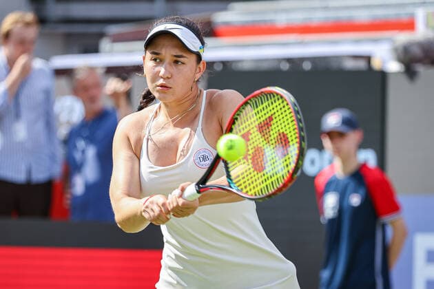 Eva LYS GER, bett1open WTA, Tennis Damen 500, Berlin, LTTC Rot-Weiß , 11.06.2022, Copyright: xClaudioxGärtnerx
