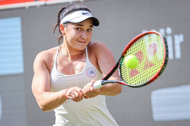 Eva LYS GER, bett1open WTA, Tennis Damen 500, Berlin, LTTC Rot-Weiß , 11.06.2022, Copyright: xClaudioxGärtnerx