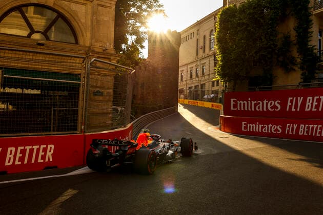 Sport Bilder des Tages 11 Sergio Perez (MEX, Oracle Red Bull Racing), F1 Grand Prix of Azerbaijan at Baku City Circuit on June 11, 2022 in Baku, Azerbaijan. (Photo by HOCH ZWEI) Baku Azerbaijan