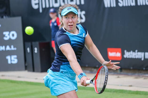 Anna-Lena FRIEDSAM GER, bett1open WTA, Tennis Damen 500, Berlin, LTTC Rot-Weiß , 12.06.2022, Copyright: xClaudioxGärtnerx
