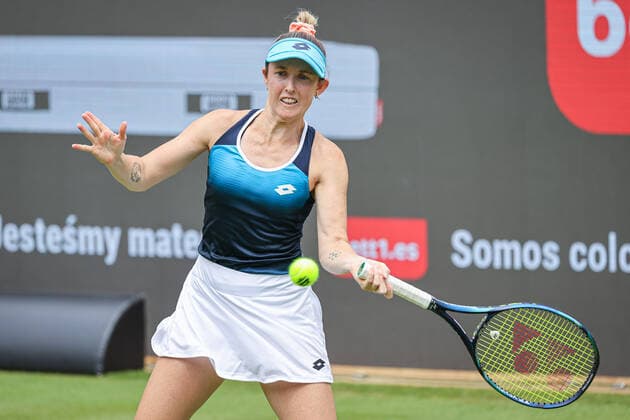 Storm SANDERS AUS, bett1open WTA, Tennis Damen 500, Berlin, LTTC Rot-Weiß , 12.06.2022, Copyright: xClaudioxGärtnerx