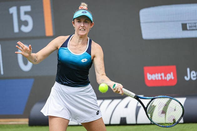 Storm SANDERS AUS, bett1open WTA, Tennis Damen 500, Berlin, LTTC Rot-Weiß , 12.06.2022, Copyright: xClaudioxGärtnerx
