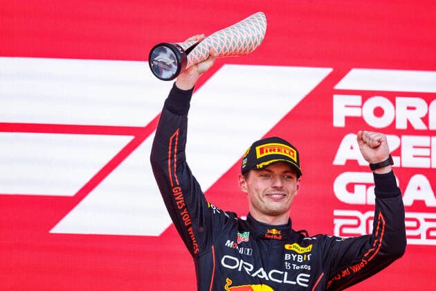 VERSTAPPEN Max (ned), Red Bull Racing RB18, portrait during the Formula 1 Azerbaijan Grand Prix 2022, 8th round of the 2022 FIA Formula One World Championship, WM, Weltmeisterschaft on the Baku City Circuit, from June 10 to 12, 2022 in Baku, Azerbaijan - F1 - AZERBAIJAN GRAND PRIX 2022 - RACE DPPI Panoramic  20220612_G00D9538