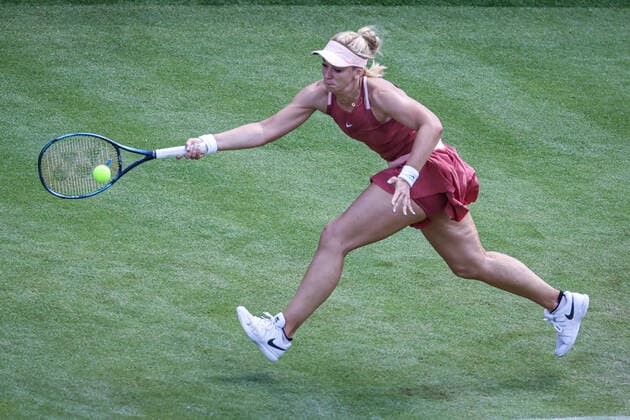 Sabine LISICKI GER, bett1open WTA, Tennis Damen 500, Berlin, LTTC Rot-Weiß , 12.06.2022, Copyright: xClaudioxGärtnerx