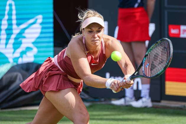 Sabine LISICKI GER, bett1open WTA, Tennis Damen 500, Berlin, LTTC Rot-Weiß , 12.06.2022, Copyright: xClaudioxGärtnerx