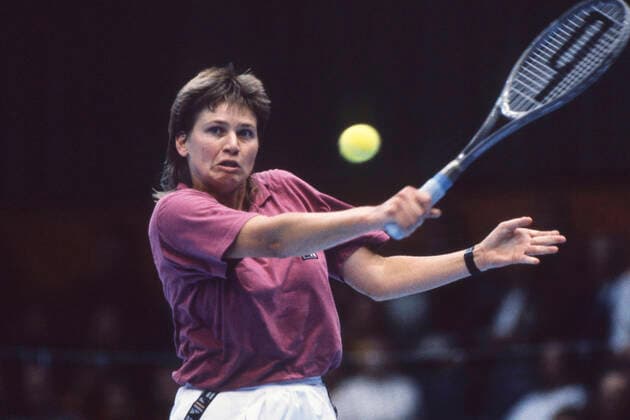 Eva PFAFF, Tennis, Tennisspielerin, Aktion, bei den Nokia Masters 1992, Nokia Grand Prix 3.-9.2.1992 in Essen Â *** Eva PFAFF, tennis, tennis player, action, at the Nokia Masters 1992, Nokia Grand Prix 3 9 2 1992 in Essen Â