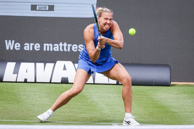 Kaia KANEPI EST, bett1open WTA, Tennis Damen 500, Berlin, LTTC Rot-Weiß , 13.06.2022, Copyright: xClaudioxGärtnerx