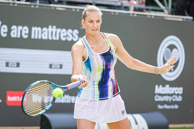 Karolina PLISKOVA CZE, bett1open WTA, Tennis Damen 500, Berlin, LTTC Rot-Weiß , 13.06.2022, Copyright: xClaudioxGärtnerx