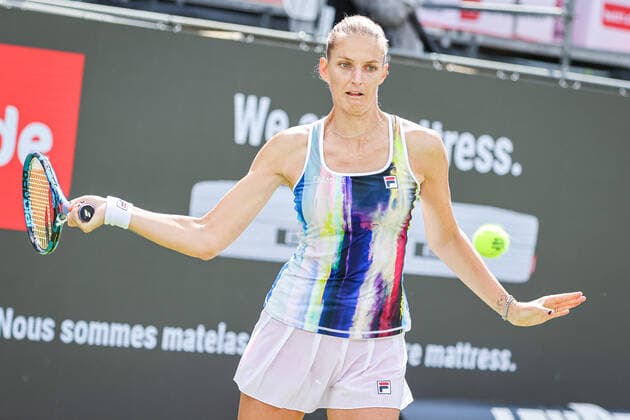 Karolina PLISKOVA CZE, bett1open WTA, Tennis Damen 500, Berlin, LTTC Rot-Weiß , 13.06.2022, Copyright: xClaudioxGärtnerx