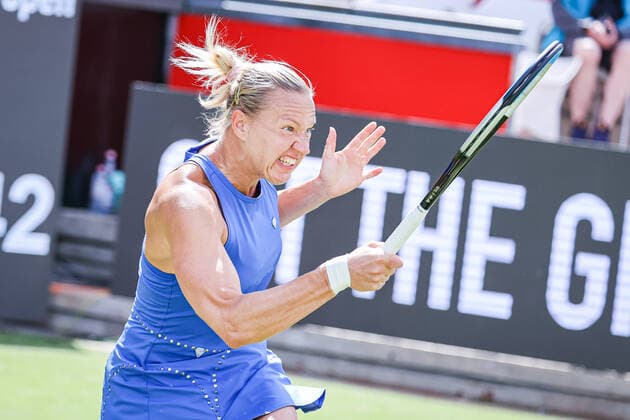 Kaia KANEPI EST, bett1open WTA, Tennis Damen 500, Berlin, LTTC Rot-Weiß , 13.06.2022, Copyright: xClaudioxGärtnerx