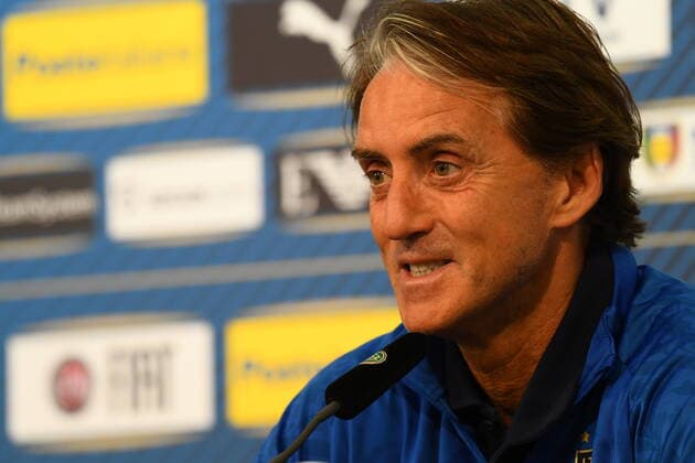 MOENCHENGLADBACH, GERMANY - JUNE 13, 2022: press conference, PK, Pressekonferenz of Roberto Mancini Head coach of Italy The football match of UEFA Nations League 2023 between Germany vs Italy Copyright: xVITALIIxKLIUIEVx