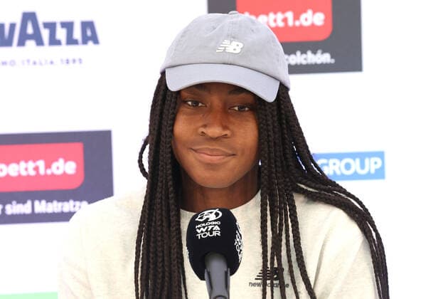 Sport Bilder des Tages DEU, bett1open2022 , 13.06.2022, Steffi-Graf-Stadions, Berlin, DEU, bett1open2022 , im Bild Coco GAUFF (USA) Foto: Juergen Engler nordphoto GmbH