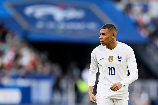 France v Croatia: UEFA Nations League - League Path Group 1 Kylian Mbappe (Paris Saint-Germain) of France in action during the UEFA Nations League League A Group 1 match between France and Croatia at Stade de France on June 13, 2022 in Paris, France. Paris France  Copyright: xJosexBretonx originalFilename:breton-francevc220613_npsLL.jpg