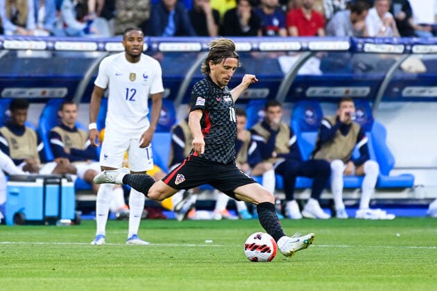 Kylian Mbappe ( 10 - France ) - FOOTBALL : France vs Croatie - Ligue des Nations - 13 06 2022 FedericoPestellini Panoramic 