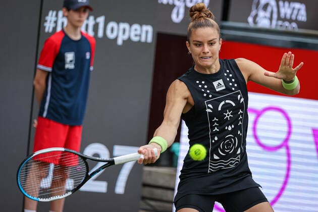 Maria SAKKARI GRE, bett1open WTA, Tennis Damen 500, Berlin, LTTC Rot-Weiß , 14.06.2022, Copyright: xClaudioxGärtnerx
