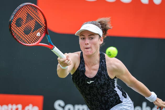 Tamara ZIDANSEK SLO, bett1open WTA, Tennis Damen 500, Berlin, LTTC Rot-Weiß , 14.06.2022, Copyright: xClaudioxGärtnerx