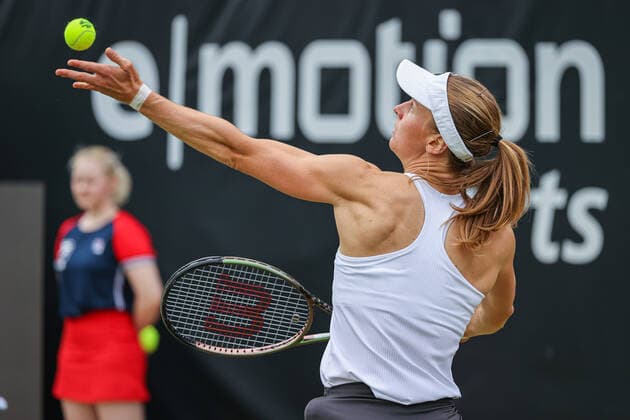 Liudmila SAMSONOVA, bett1open WTA, Tennis Damen 500, Berlin, LTTC Rot-Weiß , 14.06.2022, Copyright: xClaudioxGärtnerx