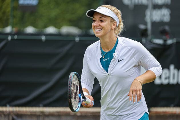 Sabine LISICKI GER, bett1open WTA, Tennis Damen 500, Berlin, LTTC Rot-Weiß , 14.06.2022, Copyright: xClaudioxGärtnerx