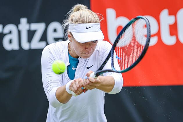 Sabine LISICKI GER, bett1open WTA, Tennis Damen 500, Berlin, LTTC Rot-Weiß , 14.06.2022, Copyright: xClaudioxGärtnerx