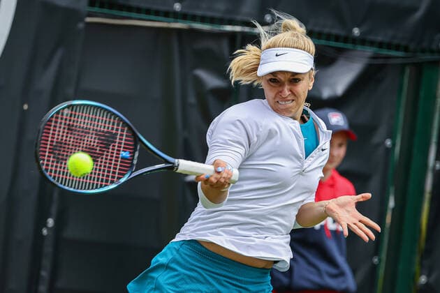 Sport Bilder des Tages Sabine LISICKI GER, bett1open WTA, Tennis Damen 500, Berlin, LTTC Rot-Weiß , 14.06.2022, Copyright: xClaudioxGärtnerx