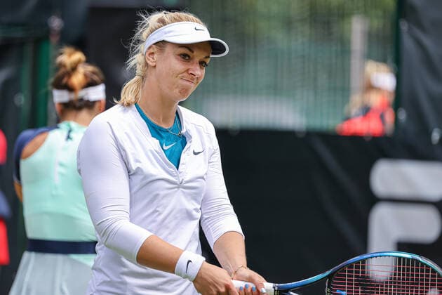 Sabine LISICKI GER, bett1open WTA, Tennis Damen 500, Berlin, LTTC Rot-Weiß , 14.06.2022, Copyright: xClaudioxGärtnerx