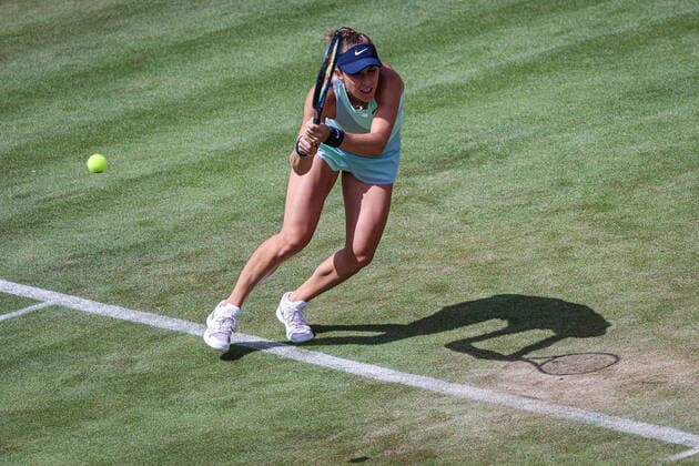 Belinda BENCIC SUI, bett1open WTA, Tennis Damen 500, Berlin, LTTC Rot-Weiß , 14.06.2022, Copyright: xClaudioxGärtnerx