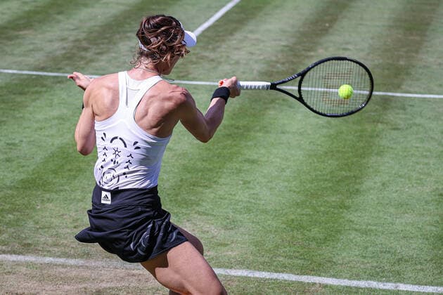 Andrea PETKOVIC GER, bett1open WTA, Tennis Damen 500, Berlin, LTTC Rot-Weiß , 14.06.2022, Copyright: xClaudioxGärtnerx