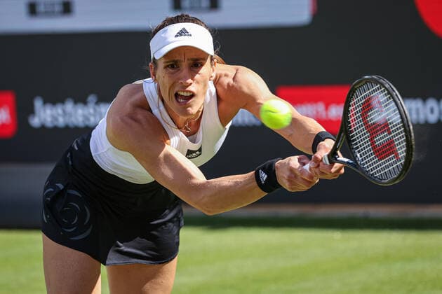 Andrea PETKOVIC GER, bett1open WTA, Tennis Damen 500, Berlin, LTTC Rot-Weiß , 14.06.2022, Copyright: xClaudioxGärtnerx
