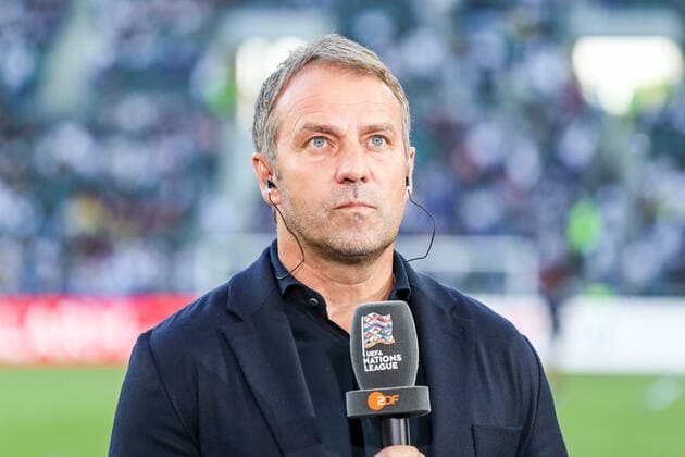 Fussball, UEFA Nations League League A - Gruppe 3 - Spieltag 4 Deutschland - Italien 14.06.2022, BORUSSIA-PARK Mönchengladbach Hans-Dieter Flick (Nationaltrainer, Deutschland) Foto: Herbertz Nico Herbertz Mönchengladbach BORUSSIA-PARK Nordrhein-Westfahlen Deutschland