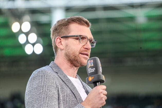Fussball, UEFA Nations League League A - Gruppe 3 - Spieltag 4 Deutschland - Italien 14.06.2022, BORUSSIA-PARK Mönchengladbach Per Mertesacker (Experte ZDF) Foto: Herbertz Nico Herbertz Mönchengladbach BORUSSIA-PARK Nordrhein-Westfahlen Deutschland