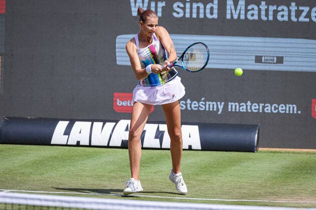 Karolina PLISKOVA CZE, bett1open WTA, Tennis Damen 500, Berlin, LTTC Rot-Weiß , 15.06.2022, Copyright: xClaudioxGärtnerx