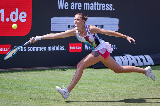 Karolina PLISKOVA CZE, bett1open WTA, Tennis Damen 500, Berlin, LTTC Rot-Weiß , 15.06.2022, Copyright: xClaudioxGärtnerx