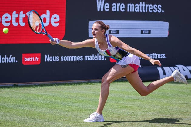 Karolina PLISKOVA CZE, bett1open WTA, Tennis Damen 500, Berlin, LTTC Rot-Weiß , 15.06.2022, Copyright: xClaudioxGärtnerx