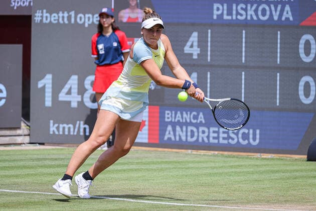 Bianca ANDREESCU CAN, bett1open WTA, Tennis Damen 500, Berlin, LTTC Rot-Weiß , 15.06.2022, Copyright: xClaudioxGärtnerx