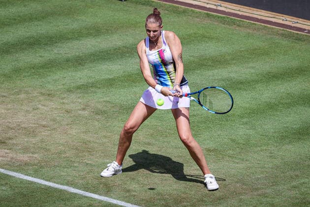 Karolina PLISKOVA CZE, bett1open WTA, Tennis Damen 500, Berlin, LTTC Rot-Weiß , 15.06.2022, Copyright: xClaudioxGärtnerx