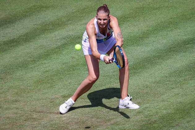 Karolina PLISKOVA CZE, bett1open WTA, Tennis Damen 500, Berlin, LTTC Rot-Weiß , 15.06.2022, Copyright: xClaudioxGärtnerx