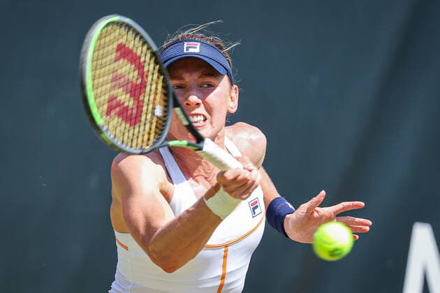 Ekaterina ALEXANDROVA, bett1open WTA, Tennis Damen 500, Berlin, LTTC Rot-Weiß , 15.06.2022, Copyright: xClaudioxGärtnerx