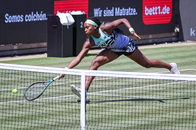 Coco GAUFF USA, bett1open WTA, Tennis Damen 500, Berlin, LTTC Rot-Weiß , 15.06.2022, Copyright: xClaudioxGärtnerx