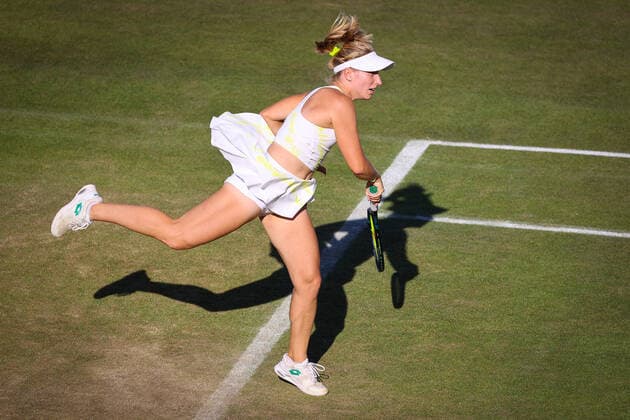 Daria SAVILLE AUS, bett1open WTA, Tennis Damen 500, Berlin, LTTC Rot-Weiß , 15.06.2022, Copyright: xClaudioxGärtnerx
