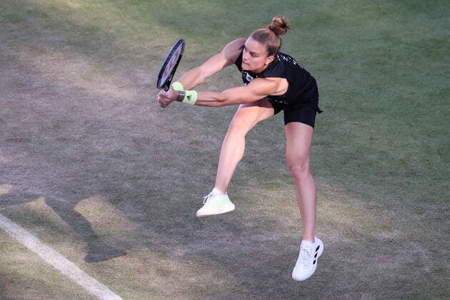 Maria SAKKARI GRE, bett1open WTA, Tennis Damen 500, Berlin, LTTC Rot-Weiß , 15.06.2022, Copyright: xClaudioxGärtnerx