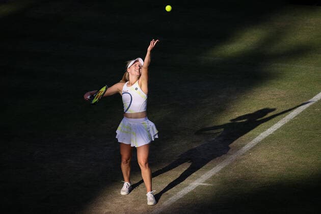 Daria SAVILLE AUS, bett1open WTA, Tennis Damen 500, Berlin, LTTC Rot-Weiß , 15.06.2022, Copyright: xClaudioxGärtnerx