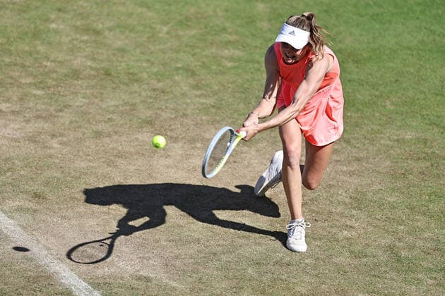 Aliaksandra Sasnovich, BLR, during second round at 2022 bett1 Open in Berlin, 15 06 2022; -