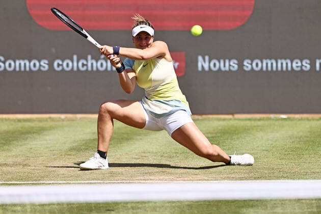 Bianca Andreescu, CAN, during second round at 2022 bett1 Open in Berlin, 15 06 2022; -
