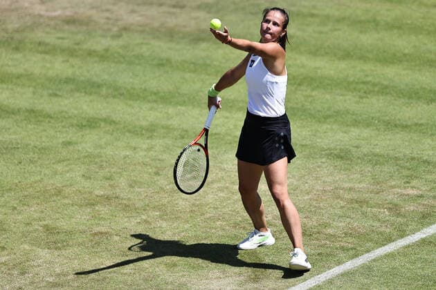 Daria Kasatkina, RUS, during second round at 2022 bett1 Open in Berlin, 15 06 2022; -