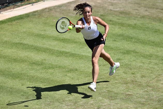 Daria Kasatkina, RUS, during second round at 2022 bett1 Open in Berlin, 15 06 2022; -
