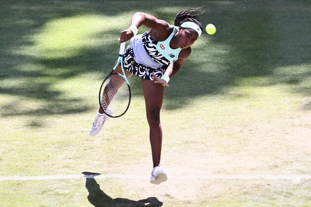 Sport Bilder des Tages Coco Gauff, USA, during second round at 2022 bett1 Open in Berlin, 15 06 2022; -